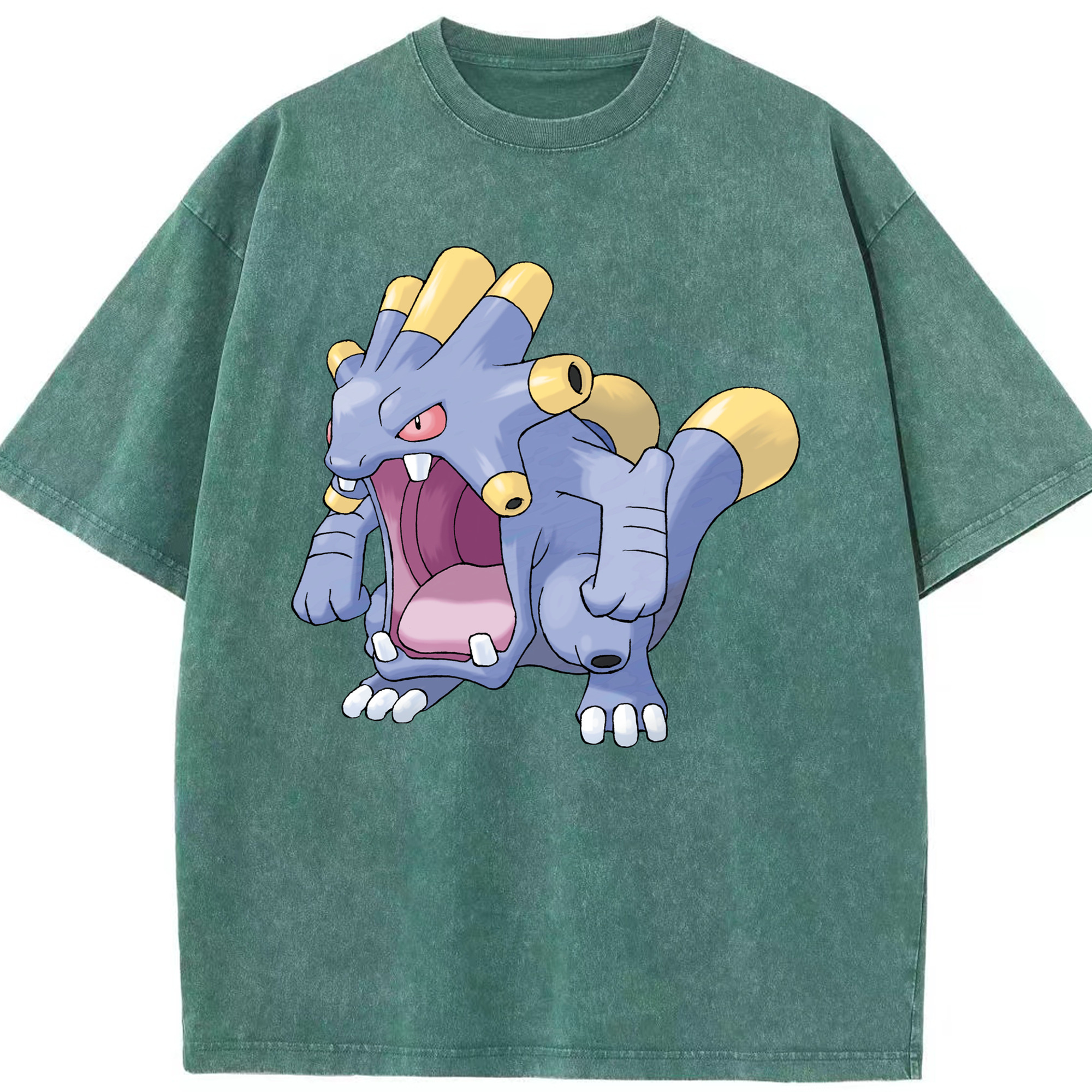 （画像用） ポケットモンスター Pokémon 綿100% ヴィンテージ風 半袖Tシャツ（フロントプリント）